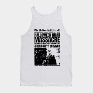 Halloween Night Massacre Tank Top